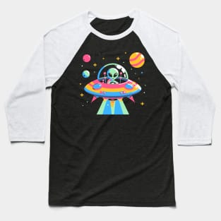 Cute Alien Baseball T-Shirt